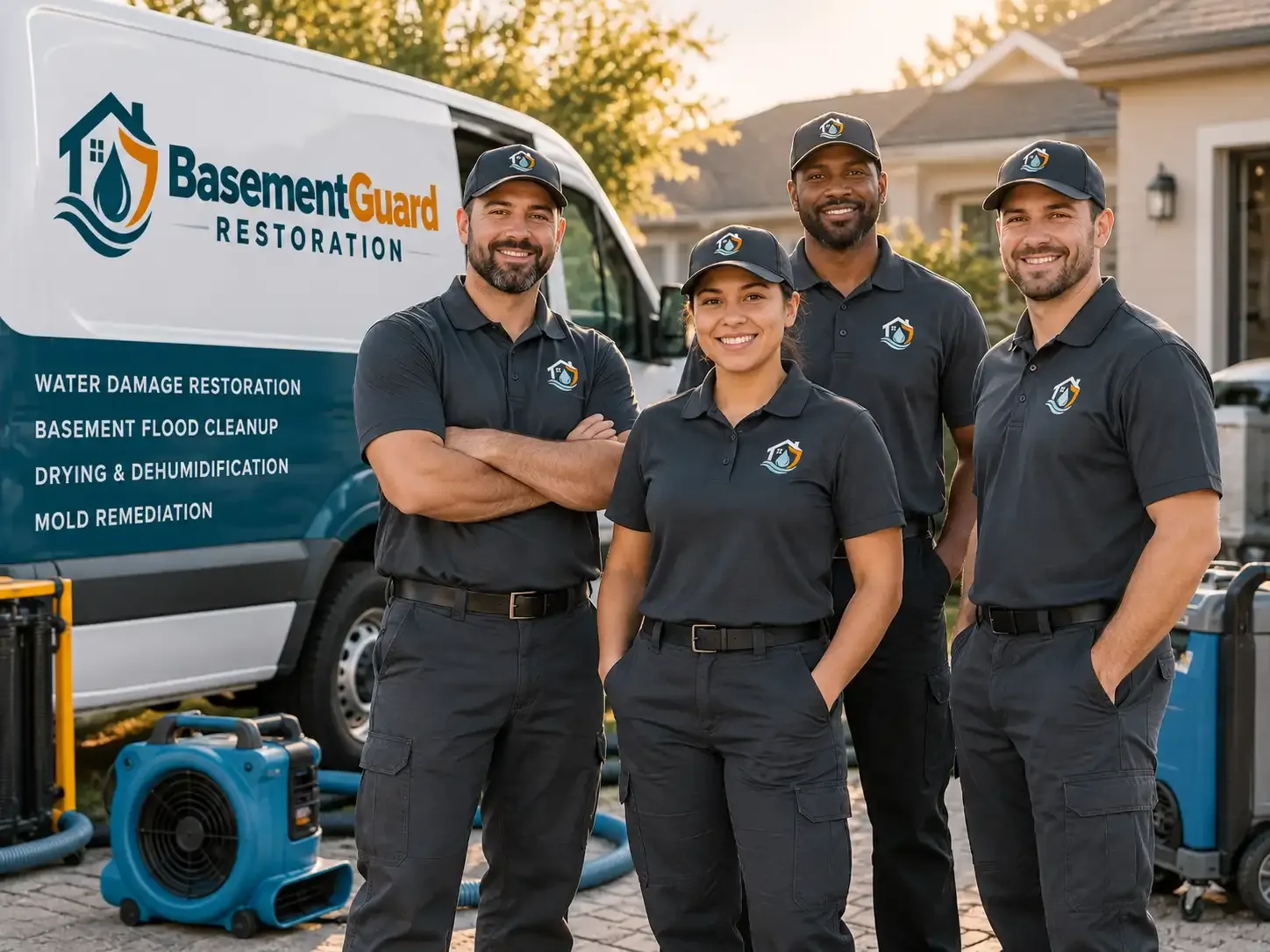 Basement Water Damage Restoration company in Driver, AR